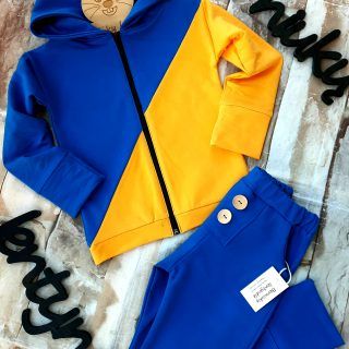 Laisvalaikio kostiumėlis Blue/Yellow
