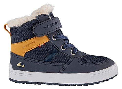 Viking žieminiai batai Lucas WP – Navy/Honey – 90600