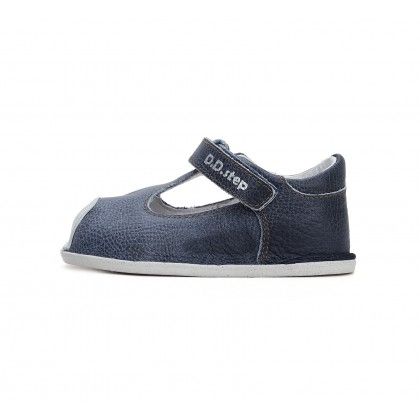 D.D. STEP BAREFOOT TAMSIAI MĖLYNI BATAI 21-26 D. H085-41850A