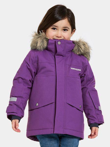 Didriksons žieminė striukė su augimo funkcija BJÄRVEN KIDS PARKA 3 – Royal Purple