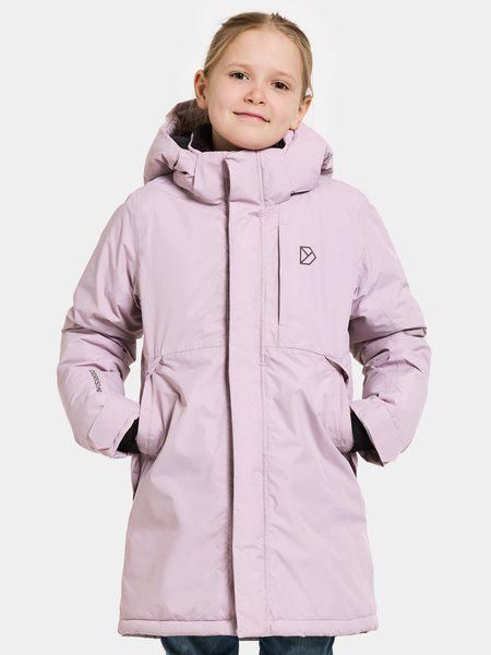 Didriksons žieminė striukė PORFYR KIDS PARKA – Dusty lilac