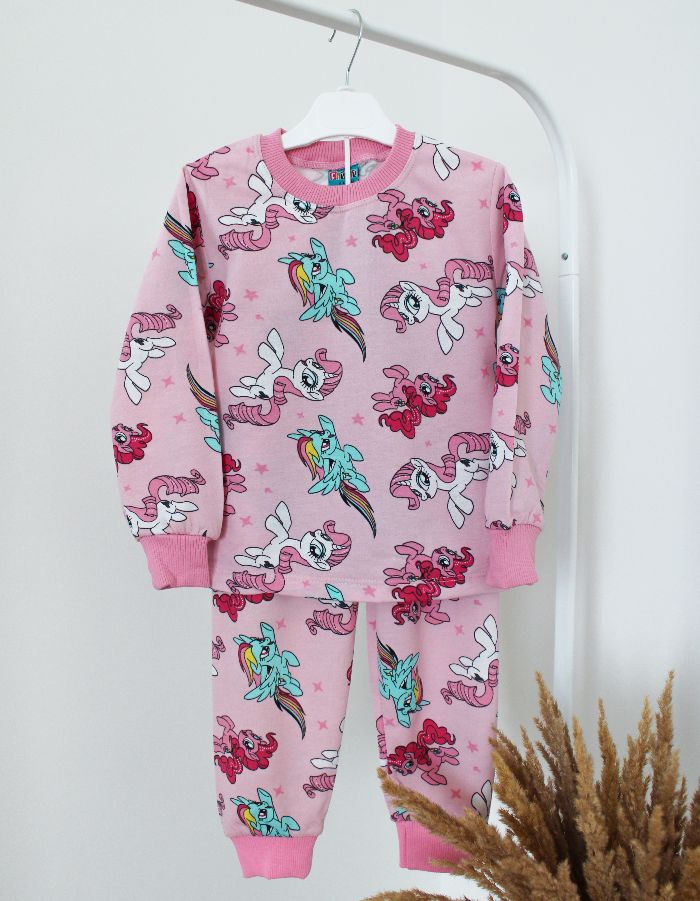 Pižama su pašiltinimu „Rožinis vienaragis”