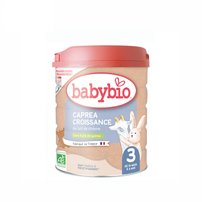 Ekologiškas BabyBio ožkų pieno mišinys Caprea 3 (nuo 10 mėn. iki 3 metų), 800 g