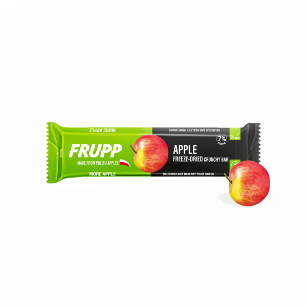 Liofilizuotų obuolių batonėlis Frupp, 10 g