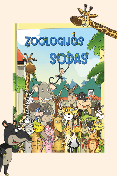Personalizuota knyga „Zoologijos sodas“