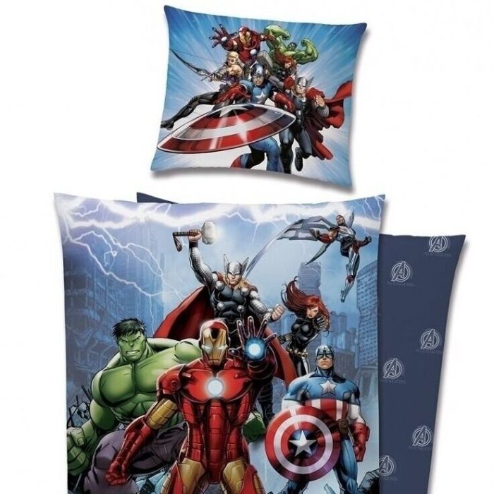 Dvipusis patalynės komplektas „Avengers”, 140×200 cm