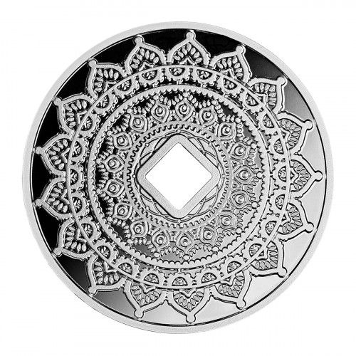 Sidabrinė moneta „Sapnų gaudyklė”