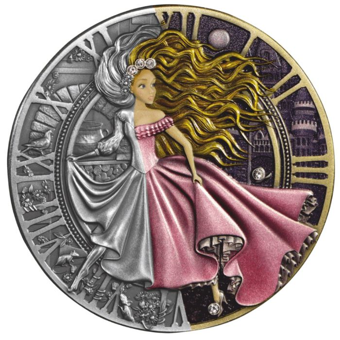 Sidabrinė moneta „Pelenė“