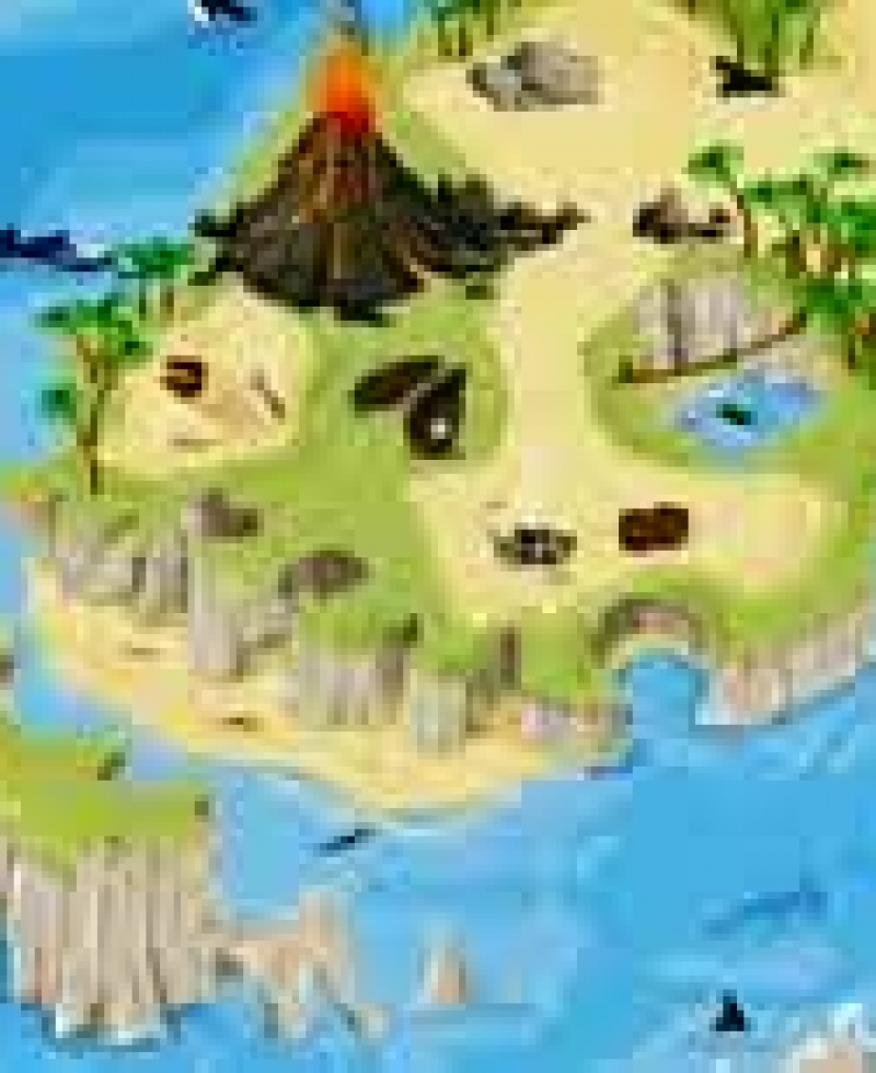 Žaidimų kilimėlis “Piratų sala”