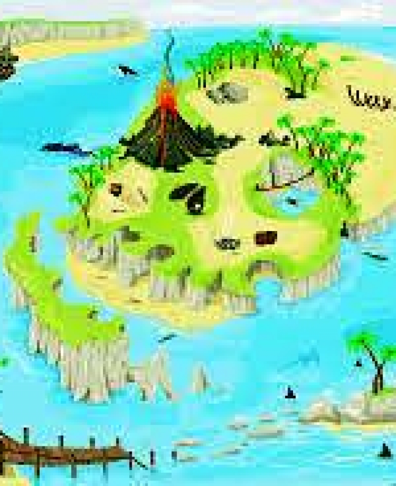 Žaidimų kilimėlis “Piratų sala”
