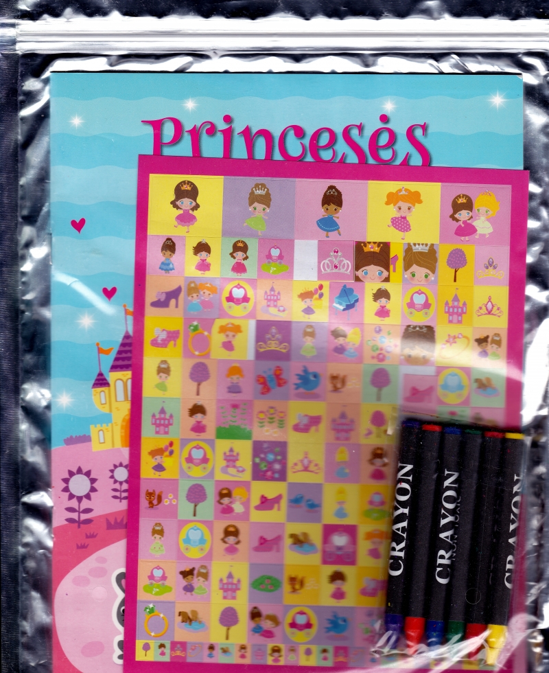 “Princesės. Veiklos krepšys”, 3+