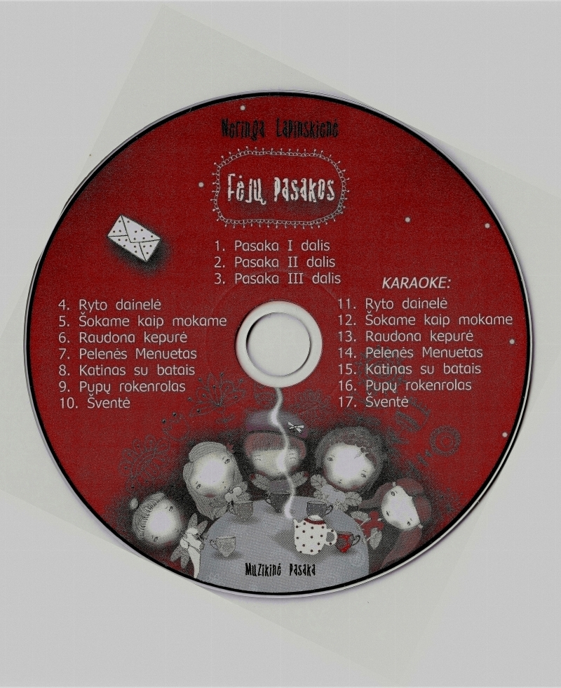 “Fėjų pasakos” su CD