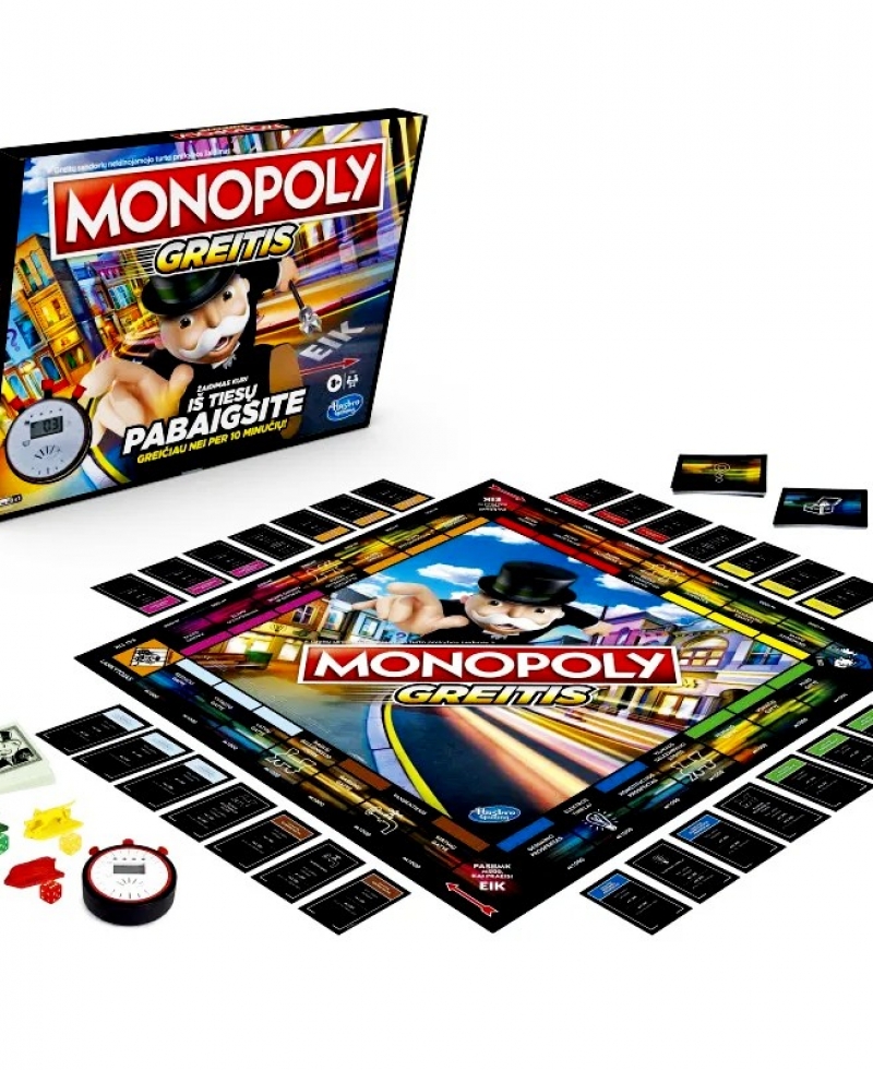 Žaidimas “Monopolis Greitis”, 8+