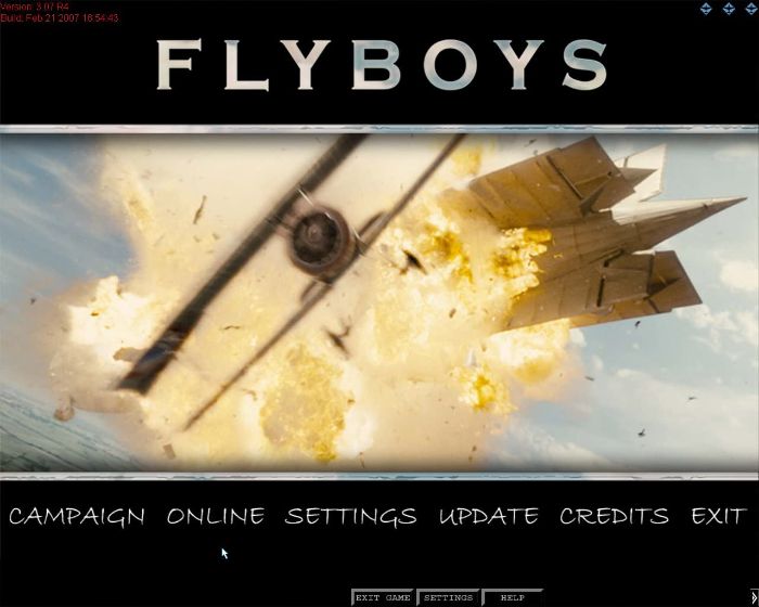 „Flyboys“, 12+ PC