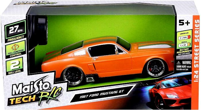 Automobilio „Ford Mustang“ 1967 m. modelis RC, 5+