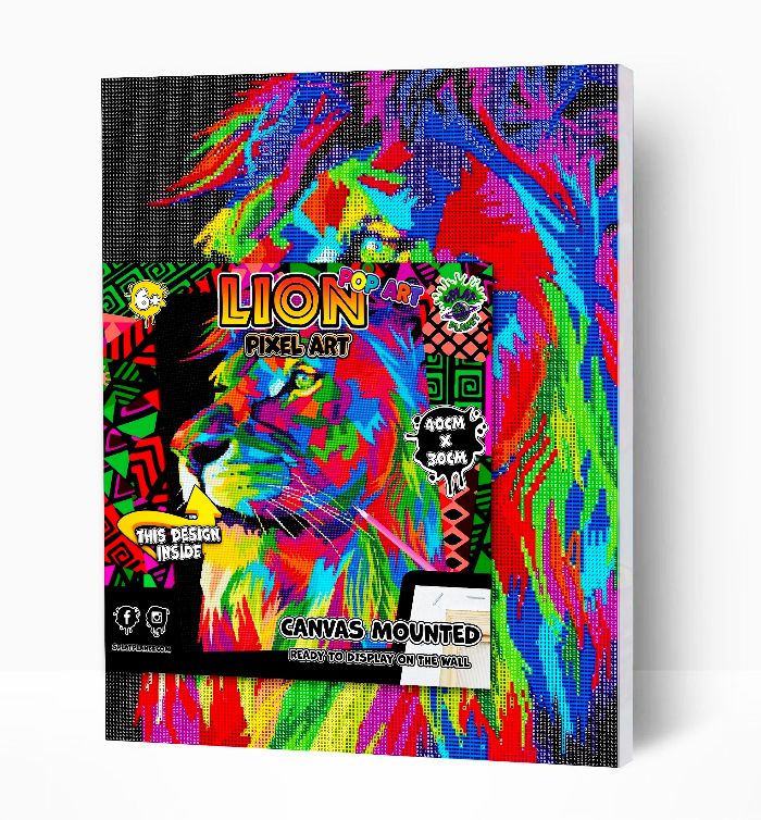 Deimantinė dėlionė „Liūtas”, 6+