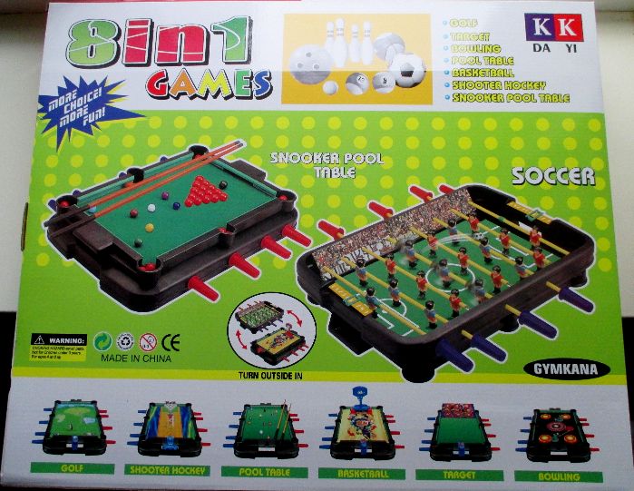 Interaktyvus žaidimas „8 in 1”, 4+
