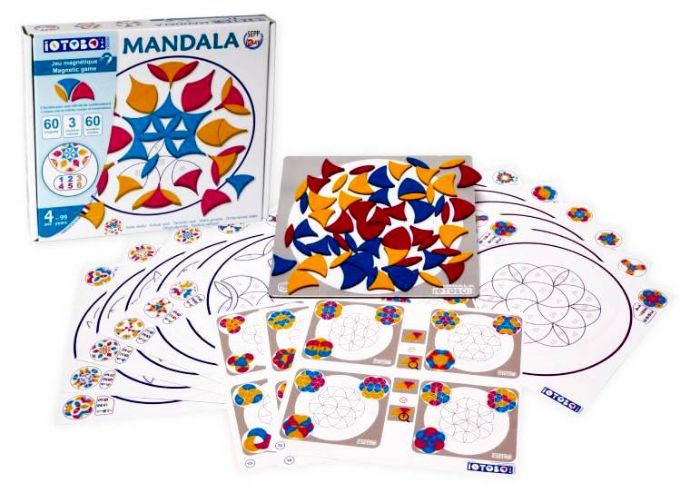 Magnetinis žaidimas „Mandala”, 4+
