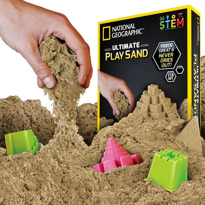 Natūralaus kinetinio smėlio rinkinys, 3+
