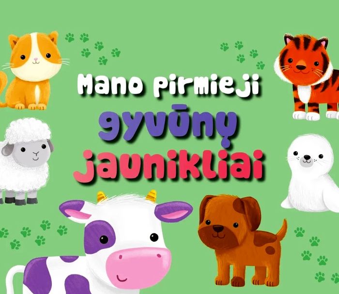 „Mano pirmieji gyvūnų jaunikliai”, 12+ mėn.