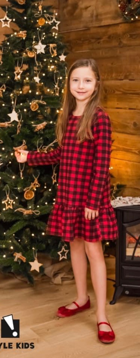 Languota, stilinga, kalėdinė suknelė
